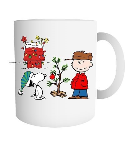 Charlie Brown Snoopy Christmas Coffee Cup/Mug
