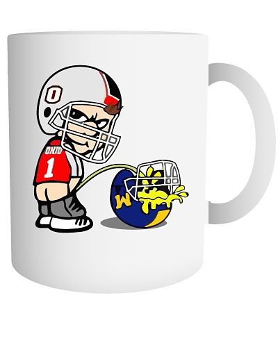 Ohio State Brutus Michigan Rivalry Coffee Mug